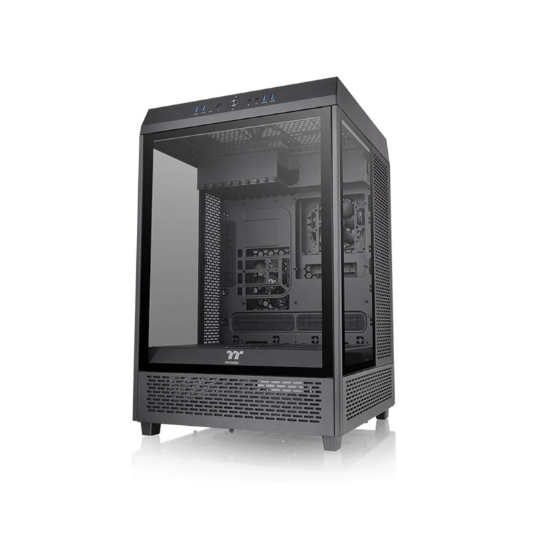 Thermaltake The Tower 500 Tempered Glass Mid Tower E-ATX Case - Black - صندوق